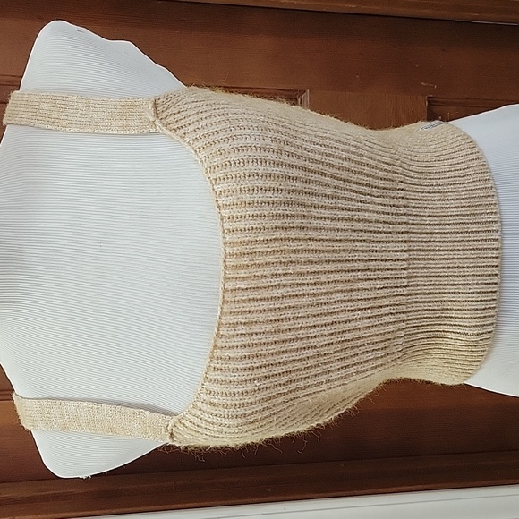 Rhythm Beige Ribbed Tank Top - Picture 2 of 6